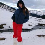 María Pedraza Instagram - snow girl Vaqueira-Beret, Cataluna, Spain