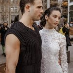 María Pedraza Instagram - @carolinaherrera 🕊️🕊️ New York, N.Y.