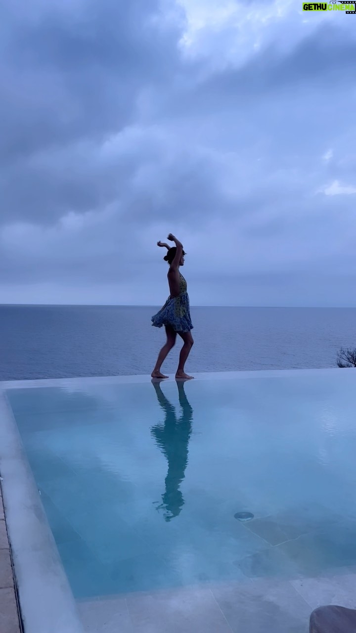 María Pedraza Instagram - a day in @sixsenses.ibiza ❤️🩹 the experiences lived and the emotions felt are carved in my soul thank you @martina_rituals_yogadance for the cacao ceremony @yoga_with_barbara aerial yoga and the six senses team for the salt experience