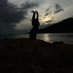 María Pedraza Instagram - living a wild january Ibiza, Spain