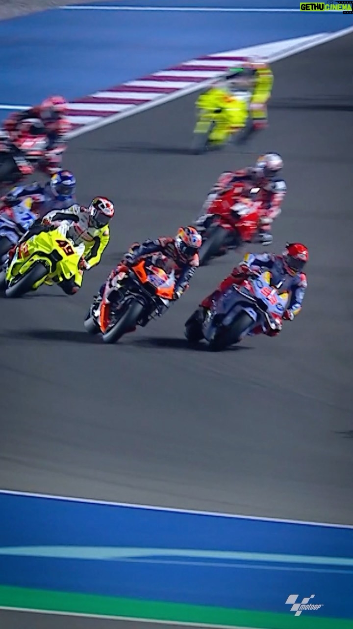Marc Márquez Instagram - 11 laps of battles ⚔️ Big smiles and nothing but a whole lot of positives from the #TissotSprint 👌 #QatarGP 🇶🇦 #MotoGP #Motorsport #Motorcycle #Racing #MarcMarquez #MM93 Lusail Circuit Sports Club - نادي حلبة لوسيل الرياضي