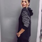 Marcela Kloosterboer Instagram - Ayer para Noche al Dente 🌃 Lookazo by @anitakorman & @bymillie.bressi 🌷 M up @bettinafrumboli 💖 H el mismísimo @nacholopezfagalde 🤩 Vestido y botas @mono.fuk 🔥 Graciasss y gracias @ferdente la pasé genial 🙌🏻