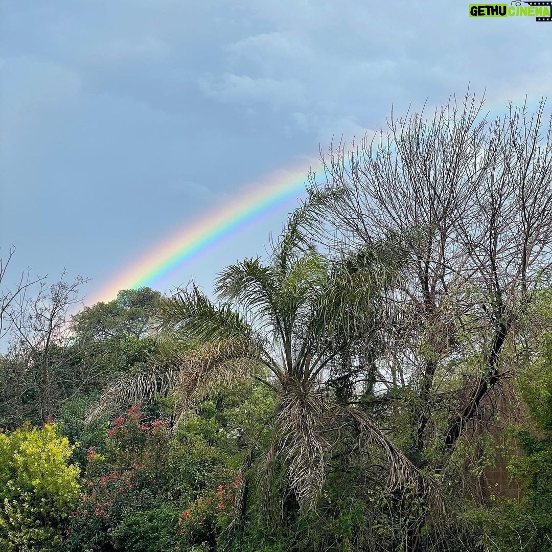 Marcela Kloosterboer Instagram - Después de la tormenta… 🌈