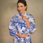 Marcela Kloosterboer Instagram - Mi look de hoy para @cortaporlozanotelefe Con mi bebé que me acompañó 💞