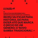 Marcelo D2 Instagram – hj eu acordei com essa matéria do @estadao falando sobre IBORU .. e se tem uma mensagem que eu gostaria de deixar em 2023 é exatamente essa: o Novo Samba Tradicional chegou !!

#OTempoDeIBORUéAgora