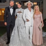 Marcelo Tinelli Instagram - Los padres de los novios, con @m.soledadaquino . Casamiento de nuestra Rubi, la Lelus @candelariatinelli , con mi yerno @cotioficial ❤️❤️❤️