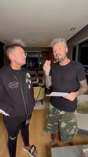Marcelo Tinelli Instagram - Me haces reír mucho @lucianotirri . Te amo hermano❤️