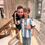 Marcelo Tinelli Instagram - Los amo mucho @leomessi & Lolito. Familia❤️🇦🇷🏆⚽️