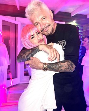 Marcelo Tinelli Instagram - Que lindo volver a verte querida @lalioficial . Sos tan divina y grosa. La 1 por afano. Te adoro siempre❤️