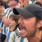 Marcelo Tinelli Instagram - Te amoooooo Argentina. Te amoo @leomessi ❤️🇦🇷💪🏻⚽️ Quédate con quien te mire como Lolo❤️