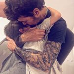 Marcelo Tinelli Instagram - Te amo tanto Lolito. Que feliz soy a tu lado. Mi enorme compañero de viaje y de vida. Me encanta compartir este sueño con vos acá en Qatar❤️