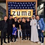 Marcelo Tinelli Instagram - Primera noche espectacular en Zuma de Qatar. Dimitri, el Gerente General, un capo. Gracias por esta comida maravillosa @lucianotirri @hernandelaurente @lautaromauro @elchatoprada @hoppefede y Lolo❤️❤️❤️❤️❤️❤️❤️