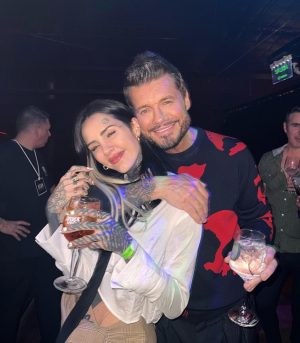 Marcelo Tinelli Instagram - Noche de festejos con mi adorada @candelariatinelli. Te amo❤️