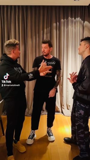 Marcelo Tinelli Instagram - Cuando te divertís con @frantinelli1 y @lucianotirri ❤️❤️