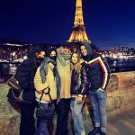 Marcelo Tinelli Instagram - JUNTOS EN PARIS🇫🇷. @micatinelli @candelariatinelli @frantinelli1 @juanittinelli1 ❤️❤️❤️❤️