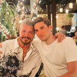 Marcelo Tinelli Instagram - El flaco hermoso. @frantinelli1 ❤️ Cecconi's Restaurant
