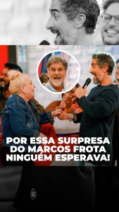 Marcos Mion Instagram - O @marcos.frota.oficial ganhou a tv do #TvTeca e surpreendeu a todos no palco com essa atitude LINDA no @caldeiraocommion! 💜🥹🥹🥹 . Que momento! Estúdios Globo