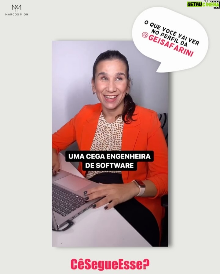 Marcos Mion Instagram - SERÁ QUE VOCÊ CONHECE ESSE PERFIS?🤔👇 Chegou mais uma edição incrível do #CeSegueEsse, com indicações que vão diversificar o seu feed: 💥 Geisa Farini (@geisafarini): Conheça o perfil inspirador dessa engenheira de software cega. Em suas postagens, ela compartilha seu dia a dia como profissional de tecnologia. Além disso, usa seu espaço para disseminar informação e muita conscientização sobre acessibilidade e inclusão no ambiente de trabalho e na sociedade em geral. 💥 Bruno Pirozzi (@bruno_pirozzi): um profissional do audiovisual que analisa em vídeos curtos cenas de filmes, clipes, e até campanhas publicitárias, sempre compartilhando detalhes exclusivos sobre o processo criativo por trás de cada cena. Uma visão única do mundo audiovisual com uma linguagem fácil que vai encantar a todos. 💥 Ciência Brasileira (@ciencia.brasileira): um perfil que se dedica a divulgar trabalhos e pesquisas desenvolvidos por cientistas nacionais, com uma linguagem simples e acessível. que tem como missão popularizar a ciência desenvolvida no país, visando a importância do trabalho e investimentos, que muitas vezes ainda não são valorizados. Qual perfil com até 250K de inscritos você indicaria pra aparecer aqui na próxima semana??? COMENTE ⤵️