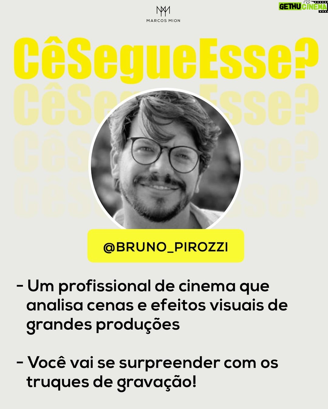 Marcos Mion Instagram - SERÁ QUE VOCÊ CONHECE ESSE PERFIS?🤔👇 Chegou mais uma edição incrível do #CeSegueEsse, com indicações que vão diversificar o seu feed: 💥 Geisa Farini (@geisafarini): Conheça o perfil inspirador dessa engenheira de software cega. Em suas postagens, ela compartilha seu dia a dia como profissional de tecnologia. Além disso, usa seu espaço para disseminar informação e muita conscientização sobre acessibilidade e inclusão no ambiente de trabalho e na sociedade em geral. 💥 Bruno Pirozzi (@bruno_pirozzi): um profissional do audiovisual que analisa em vídeos curtos cenas de filmes, clipes, e até campanhas publicitárias, sempre compartilhando detalhes exclusivos sobre o processo criativo por trás de cada cena. Uma visão única do mundo audiovisual com uma linguagem fácil que vai encantar a todos. 💥 Ciência Brasileira (@ciencia.brasileira): um perfil que se dedica a divulgar trabalhos e pesquisas desenvolvidos por cientistas nacionais, com uma linguagem simples e acessível. que tem como missão popularizar a ciência desenvolvida no país, visando a importância do trabalho e investimentos, que muitas vezes ainda não são valorizados. Qual perfil com até 250K de inscritos você indicaria pra aparecer aqui na próxima semana??? COMENTE ⤵️