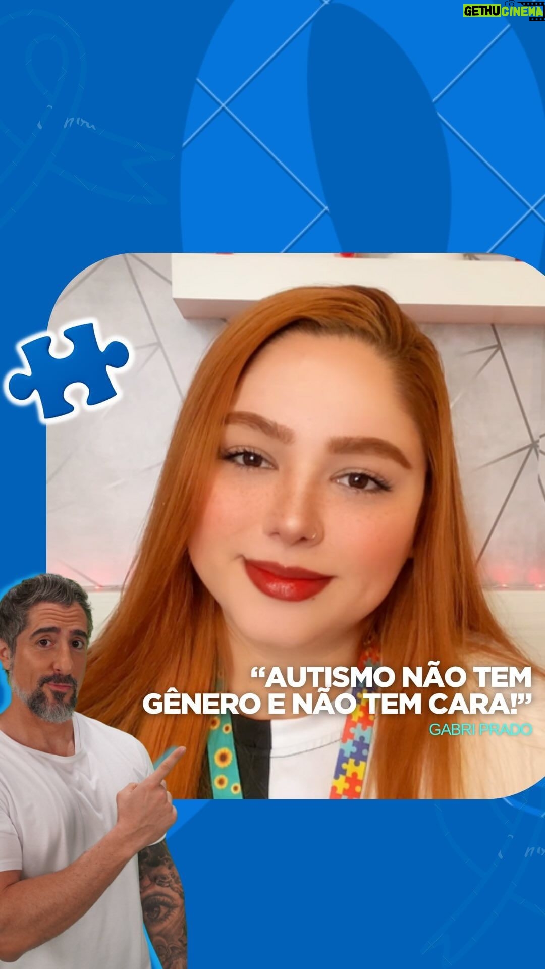 Marcos Mion Instagram - ESSE VÍDEO PODE SER UMA RESPOSTA PRA VOCÊ… Essa é a psicóloga Gabi Prado (@pradogabic) e foi através de vídeos aqui nessa rede que ela suspeitou que poderia ser autista. Após uma avaliação com um profissional veio a confirmação: autismo nível 1 de suporte com TDAH e altas habilidades. E antes que você pense que ela se desesperou, pelo contrário, ela teve um alívio. Esse diagnóstico foi a resposta pra tantos momentos de sofrimento que ela viveu desde a infância. E esse é exatamente um dos propósitos desse espaço que abro aqui nas minhas redes: que as pessoas entendam o que é o autismo e que muitos se encontrem, como a Gabi se encontrou. É libertador! Se você suspeita que pode ser autista, não tenha medo, procure um profissional e faça uma avaliação. CURTA e COMPARTILHE com quem precisa ver isso! 💙🩵 #Autismo #Autism