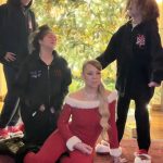 Mariah Carey Instagram - Had to do it! Merry Christmas Eve!! 🎄❤️🎄❤️