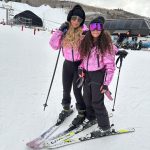 Mariah Carey Instagram - Matching ensems on the slopes!⛷️❄️