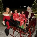 Mariah Carey Instagram - Surprise midnight sleigh ride on Christmas Eve! 🎅🏼🛷❤️