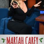 Mariah Carey Instagram - All we want for Christmas is more Mariah! 😍🎄 ✨ Catch @MariahCarey on #Colbert TONIGHT as she takes the #ColbertQuestionert!