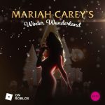 Mariah Carey Instagram - Excited to present - A Roc & Roe production, I'll be performing live at my Winter Wonderland @roblox! Go to the Livetopia map to join the countdown and tune in on Dec. 21st at 7PM EST 💋🎄🎅