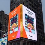 Mariah Carey Instagram - I can't believe it!!! 😭😭 Little Mariah is on a big billboard in the Big City!!! Thank you @amazonbooks!! ❤️💜💖 My new children's book, THE CHRISTMAS PRINCESS 🎄👑, is out now!