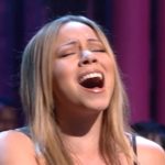 Mariah Carey Instagram - Butterfly 🦋 Live from the Late Show with David Letterman 🦋 Now streaming and on YouTube ❤️ #Butterfly25