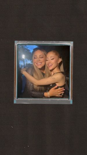 Mariah Carey Instagram - i love you so much @mariahcarey 🥹 yes, and? remix out now 🫧♡🦋 🫧♡🦋🫧♡🦋