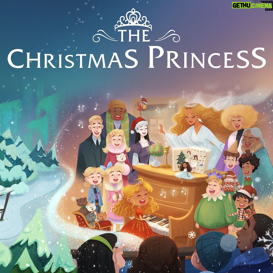 Mariah Carey Instagram - I can't believe it!!! 😭😭 Little Mariah is on a big billboard in the Big City!!! Thank you @amazonbooks!! ❤️💜💖 My new children's book, THE CHRISTMAS PRINCESS 🎄👑, is out now!