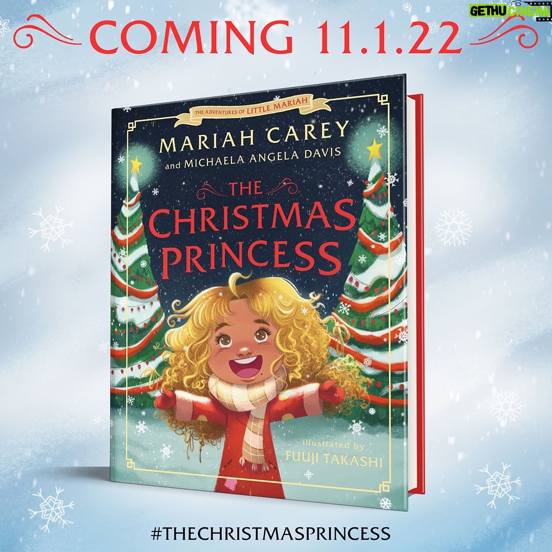 Mariah Carey Instagram - Even "Little Mariah" thinks it's not time yet! Find out why she's so down and disheveled when my new Christmas fairytale comes out in November! The Christmas Princess 🎄📖 Out 11/1