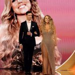 Mariah Carey Instagram - #Grammys 2024 Dress: @laurabasci Shoes: @versace Earrings: @yeprem Makeup: @kristoferbuckle Hair: @diorsovoa Styling: @w.rosadojewelry Pictures: @gettyimages / @recordingacademy
