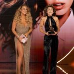 Mariah Carey Instagram - #Grammys 2024 Dress: @laurabasci Shoes: @versace Earrings: @yeprem Makeup: @kristoferbuckle Hair: @diorsovoa Styling: @w.rosadojewelry Pictures: @gettyimages / @recordingacademy