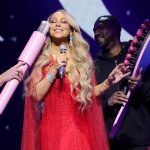 Mariah Carey Instagram - New York, it’s been a pleasure! I had so much fun with you all last night, and can’t wait to do it again next week! 🎄❤️ Thank you for the beautiful dress @giorgioarmani #armaniprivé 📸 @kevinmazur
