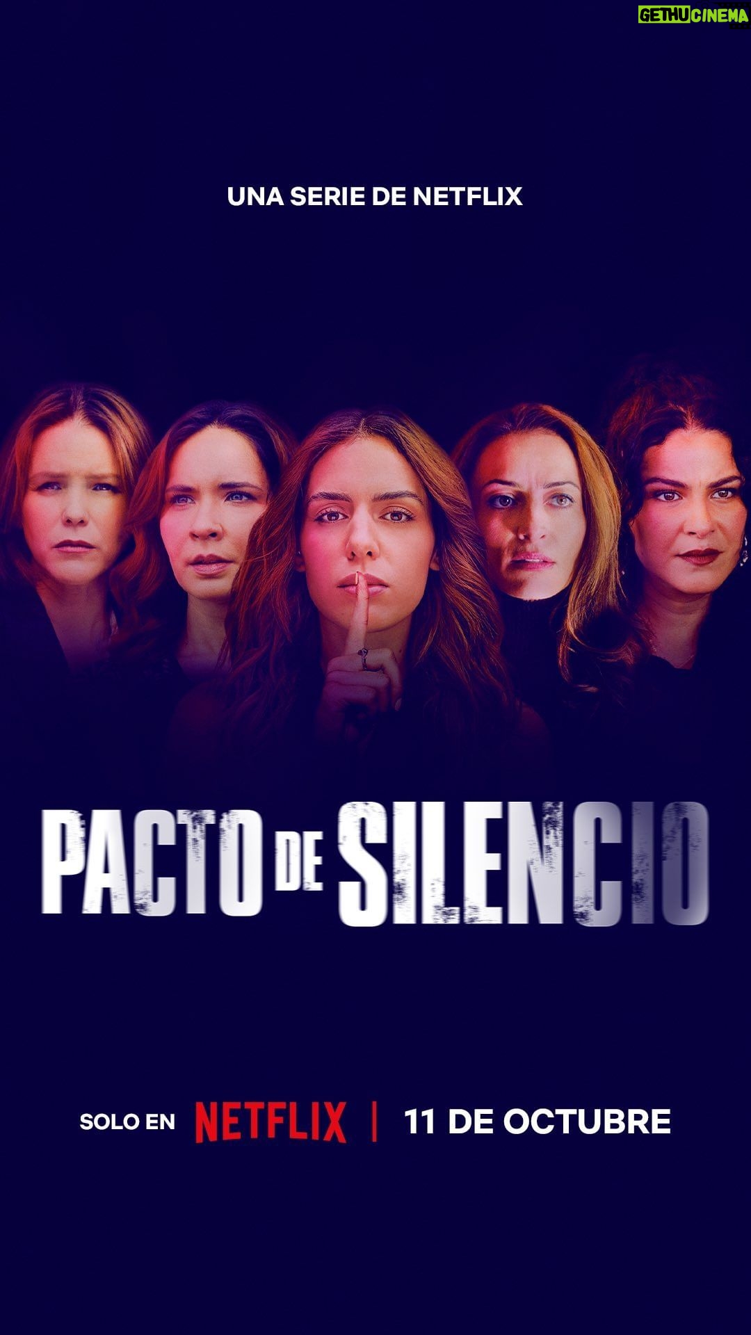 Marimar Vega Instagram - Les comparto con mucha ilusión el trailer de mi próxima serie Pacto de silencio 11 de octubre solo por @netflixlat