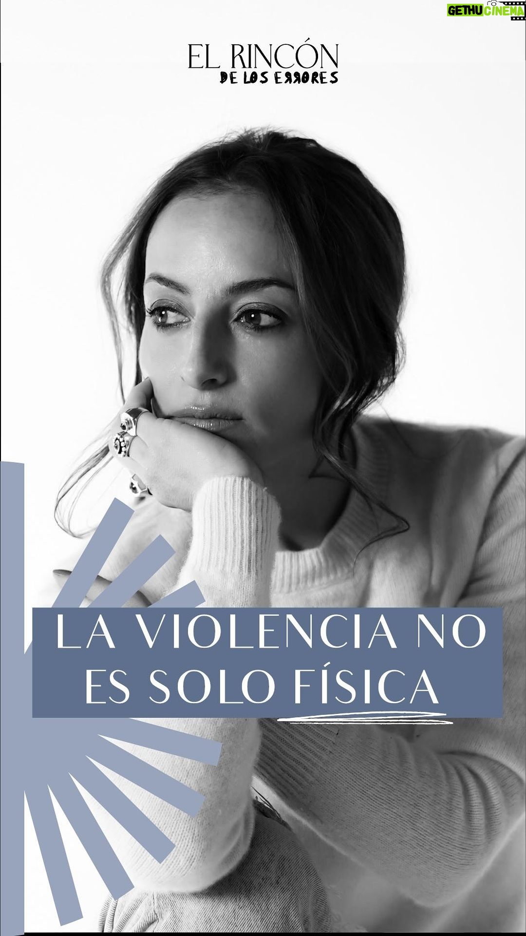 Marimar Vega Instagram - ✋PAREMOS de creer que la violencia solo es física. 👀 La violencia también se da con palabras, con comportamientos, con gestos, con manipulaciones. ¿Por qué nos quedamos atados a alguien que nos produce miedo? ¿Por qué pensamos que el otro puede cambiar o que nosotros somos los designados para cambiarlos? Ni una más, y ni uno más. La violencia es violencia, de cualquier forma. Punto. ¿Qué opinas tú? #elrincondeloserrores #entrevista #podcast #violencia