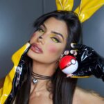 Marina Ferrari Instagram - Pikaaaaaachu 😊 Dia de Halloween com minha duplinha para @broteinobaile ❣️💕 Looks @augustochristoff fotos @luanmichel