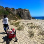 Mario Cimarro Instagram – Mejor vamos a inventar
 otro tiempo ,otro lugar,
una tierra por ejemplo,
de rocas y de azul,
con arenas
movedizas e inmóviles a la vez. 
Podemos inspirarnos 
en el mar, por supuesto.
El tiñe claves para todo,
eso se sabe.
Para respirar, 
para latir,
para vivir siempre 
siendo otro 
y el mismo. 
Como el sol ! #likethesun-shop Zuma Beach, Malibu Ca