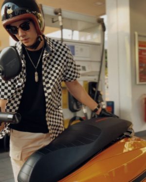 Mario Maurer Instagram - It have to be a Lambretta
#Lambretta
#แลมไปด้วยกัน