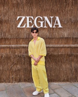 Mario Maurer Instagram - Honored to be part of @ZegnaOfficial experience. Thank you for having me. #ZEGNA #ZEGNASS24 #ZEGNAXMARIO