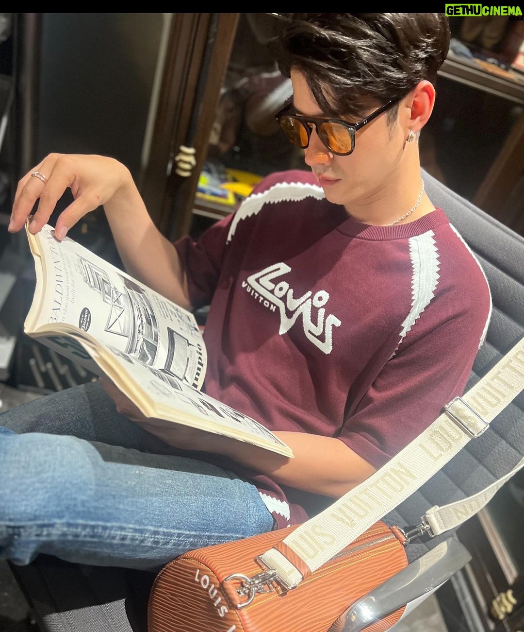 Mario Maurer - 196.8K Likes - Between the pages of a book is a lovely place to be.