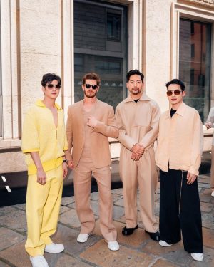 Mario Maurer Instagram - Honored to be part of @ZegnaOfficial experience. Thank you for having me. #ZEGNA #ZEGNASS24 #ZEGNAXMARIO