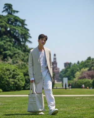 Mario Maurer Instagram - Our road to tomorrow..
 #ZEGNA #ZEGNASS24 #ZEGNAXMARIO