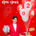 Mario Maurer Instagram - 🎉สวัสดีปีใหม่ 2024 ล่วงหน้านะครับ โอ้ขอให้ทุกคนมีความสุข เป็นปีที่ดี มีสุขภาพแข็งแรง แล้วให้ J&T Express เป็นตัวแทนส่งมอบความสุขให้กับทุกคนนะครับ 😊❤️ Happy New Year ครับ! . #สวัสดีปีใหม่ #HappyNewyear2024 #JnTExpressth