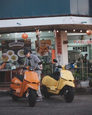 Mario Maurer Instagram - It have to be a Lambretta
#Lambretta
#แลมไปด้วยกัน