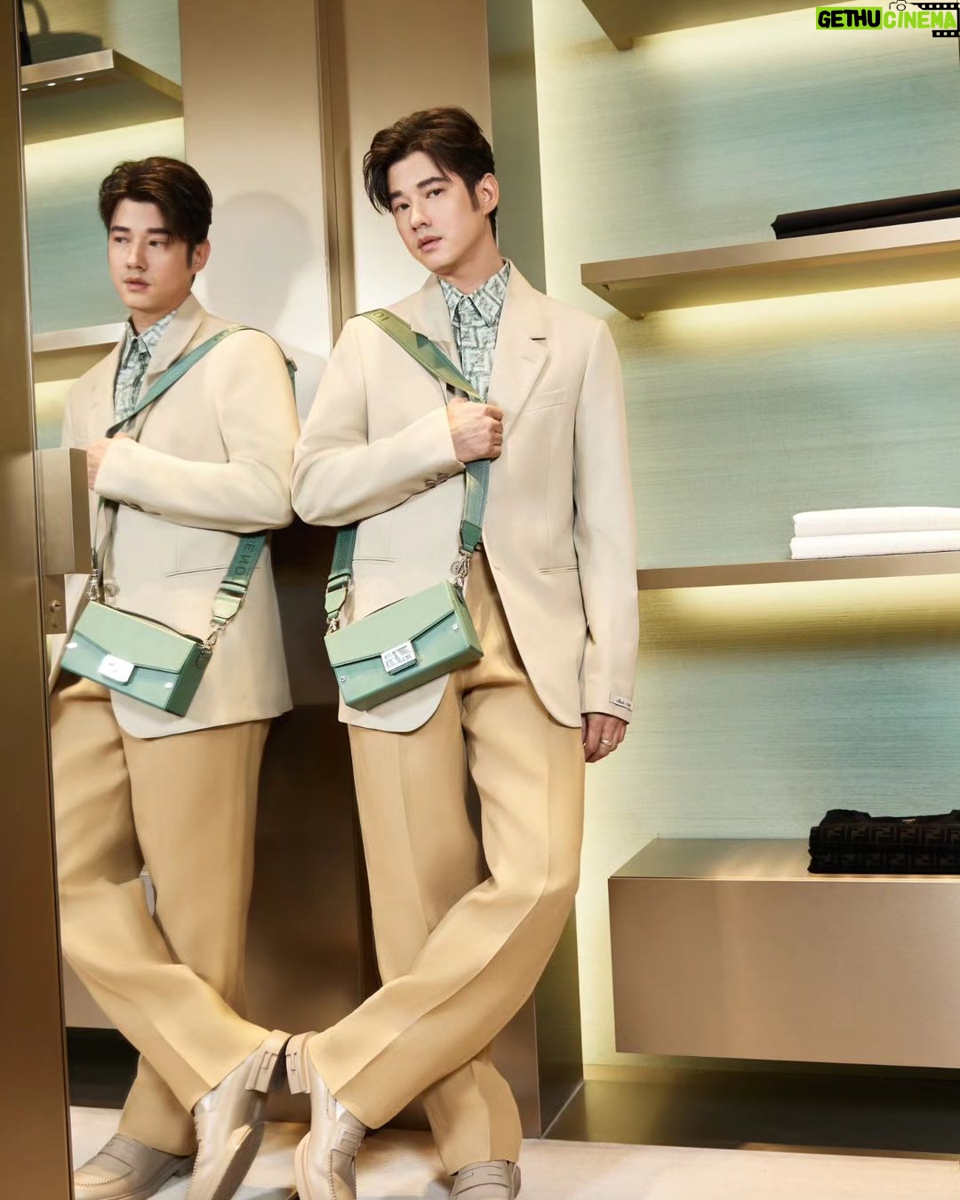 Mario Maurer Instagram - Visit the new FENDI Men’s boutique at Siam Paragon, M floor #FENDI #FendiSS24 @FENDI