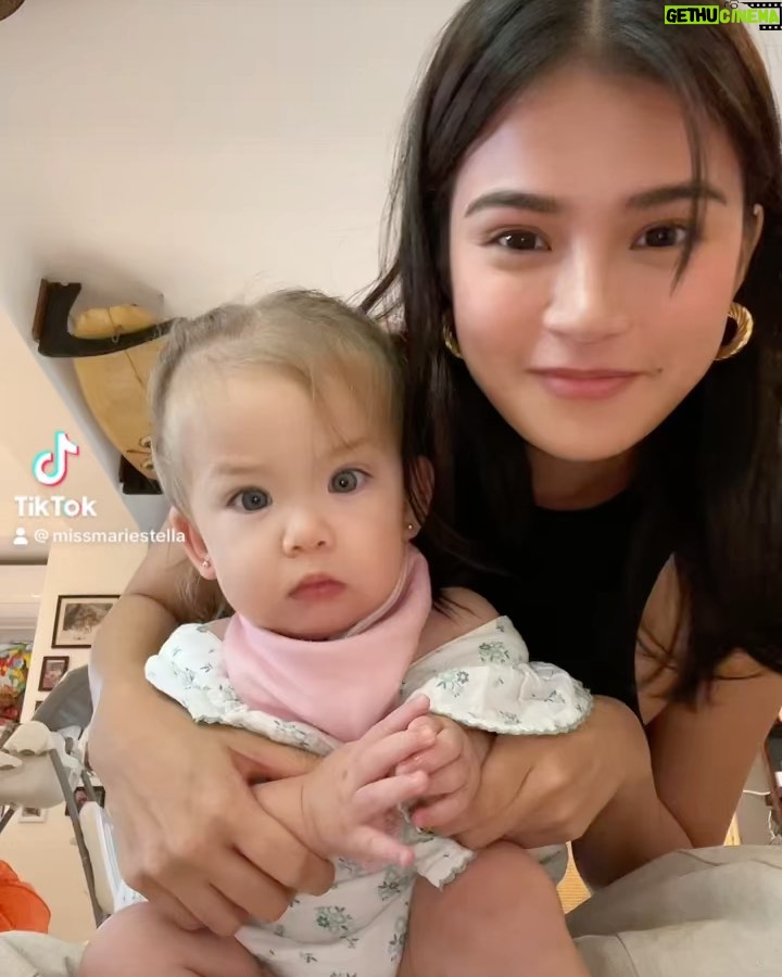 Maris Racal Instagram - Ay finally na meet na rin kita, bean!!!! huhu napaka gandang mag-ina 😠Thank you ate @iamangelicap for the lunch and the well made steak! 😂✨